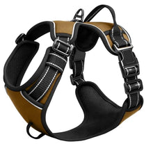 Load image into Gallery viewer, No Pull Dog Harness, No-Choke Soft Padded Reflective Dog Vest Harness with Front Clip &amp; Top Handle, 2 Quick-Release Buckles, Adjustable for Small Medium Large Dogs
