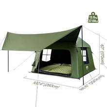 Load image into Gallery viewer, Night Cat Inflatable Camping Tent: 60 Second Easy Set Up for 4 Persons
