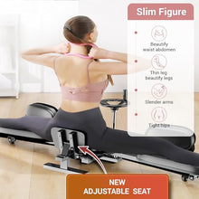 Load image into Gallery viewer, Hip Stretching Machine by Flex Bench – Improve Flexibility,Mobility and Reduce Hip Pain, Leg Stretcher - Flexibility for Yoga,Dance and Gymnastics Thighs,Glutes, Upgraded Model - New Adjustable Seat.
