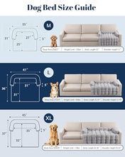 Load image into Gallery viewer, IUUI Dog Bed/Mat for Couch,Faux Rabbit Fur Pet Sofa Furniture Protector
