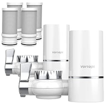 Load image into Gallery viewer, Vortopt 2 Faucet Water Filter for Sink, T1 Rapid Flow, NSF Certified
