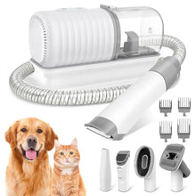 Load image into Gallery viewer, binROC 4-in-1 Dog Grooming Vacuum Kit for Pet Hair Shedding &amp; Home Cleaning
