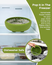 Load image into Gallery viewer, Dog Lick Bowl for Dogs L, Lick Mat, Dog Slow Feeder
