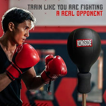 Load image into Gallery viewer, Ringside Fitness Reflex Bag, Dipped Foam Top, Ideal for Boxing, MMA, Muay Thai, and More, Punching Bag Stand with Plastic Base and Chrome Spring, Adjustable Height, 49"–69"
