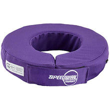 Load image into Gallery viewer, Speedway Motors Fire Retardant Cotton Neck Brace, SFI 3.3/1 Certified, Universal Hook and Loop Closure, 2.25-Inch Thick Foam Inner Pad, Reduces Neck Fatigue, Ideal for Long Races, Purple
