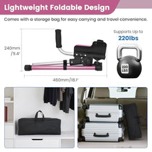 Load image into Gallery viewer, Crutches for Adults 3-Angle Adjustable Forearm Crutches Non-Slip Handles with EVA Elbow Support
