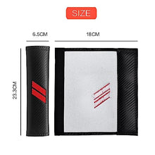 Load image into Gallery viewer, 2 PCS Seatbelt covers for Dodge Accessories Seat Belt Pad Compatible for Dodge Charger Durango Challenger Journey Seat Belt Covers for Adults Car Seat Belt Cover Seat Belt Cushion Leather Seat Belt

