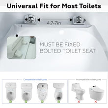 Load image into Gallery viewer, ZEAGUS Toilet Safety Rails for Seniors,500lb Heavy-Duty Toilet Safety Frame,60° Adjustable &amp; Space-Saving Toilet Assist Arms,Toilet Handles for Elderly,Disabled, and Mobility Impaired
