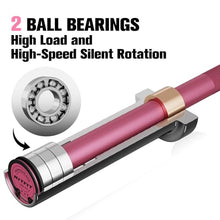 Load image into Gallery viewer, RitFit Barbell Weight Set - 4/6FT Olympic Barbell with Weight Plates (55-115LB Total) - 4FT Pink Bar with 85LB Plates
