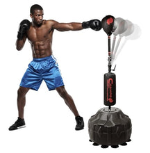 Load image into Gallery viewer, Cobra Reflex Bag - Advanced Reflex Punching Bag for Adults - Ultra-Fast Bounceback to Increase Speed, Reflexes, and Stamina - Adjustable-Height Boxing Bag with Stand and Secure Suction Cups
