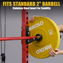 Load image into Gallery viewer, Mikolo 7ft Olympic Barbell, Barbell for Weightlifting and Powerlifting 45lb, - (combo 1)
