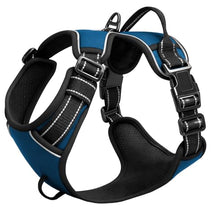 Load image into Gallery viewer, No Pull Dog Harness, No-Choke Soft Padded Reflective Dog Vest Harness with Front Clip &amp; Top Handle, 2 Quick-Release Buckles, Adjustable for Small Medium Large Dogs
