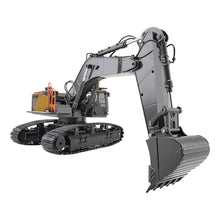 Load image into Gallery viewer, Remote Control Excavator Toy, 1:14 Scale Remote Control Digger with Metal Shovel, 22 Channel RC Excavator with Lights &amp; Sounds
