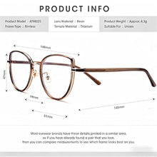 Load image into Gallery viewer, DOERAYMI Blue Light Glasses for Men,Women,Lightweight Durable Frame Reader Glasses with UV400 Protection,Anti-Glare,Scratch-Resistant Lenses for Work,Reading.
