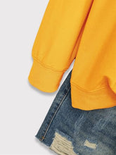 Load image into Gallery viewer, Sorry I'm Late I Saw A Dog Sweatshirt Women Funny Dog Lover Shirt Casual Crew Neck Long Sleeve Pullovers Lightweight Yellow
