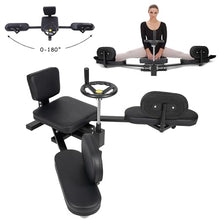 Load image into Gallery viewer, YUNLAIGOTOP Leg Stretcher, 220lbs Leg Stretcher Machine, Stretch Machine 200 Degrees Heavy Duty Split Machine for Flexibility, Hip Stretcher for Home Yoga Gym Fitness - Black
