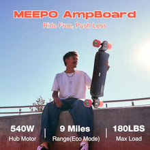 Load image into Gallery viewer, Electric Skateboard - Ultra-Lightweight 33.74&quot; Drop-Through Deck, 14MPH Max, 9 Miles Range
