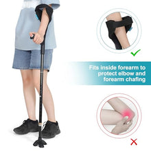 Load image into Gallery viewer, Crutches for Adults, Crutches for Walking, Have Adjustable Forearm Crutch Pads, Folding Forearm Crutches
