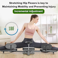 Load image into Gallery viewer, Hip Stretching Machine by Flex Bench – Improve Flexibility,Mobility and Reduce Hip Pain, Leg Stretcher - Flexibility for Yoga,Dance and Gymnastics Thighs,Glutes, Upgraded Model - New Adjustable Seat.
