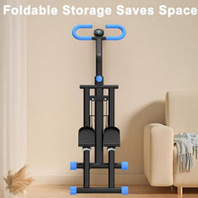 Load image into Gallery viewer, Stair Stepper for Home-Upgrade Vertical Climber Workout Machine for Full-Body Exercise -Blue
