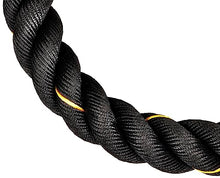Load image into Gallery viewer, Fitvids Battle Rope 1.5Inch 2 Inch Diameter Poly Dacron 30 FT – 40 FT – 1.5-Inch, 30FT – Black
