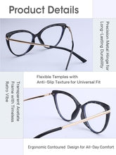 Load image into Gallery viewer, DOERAYMI Blue Light Glasses for Woman &amp; Men | Computer Glasses for Men &amp; Women-Anti Fatigue,HD Screen Glasses for Gaming,Office,Reading
