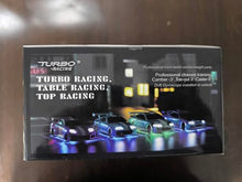 Load image into Gallery viewer, Turbo Racing 1:76 Scale Drift RC Car with Gyro Mini Full Proportional RTR 2.4GHZ Remote Control with 2 Replaceable Body Shell
