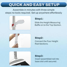 Load image into Gallery viewer, SIKE Height and Weight Scale, Physician Scale with Height Measuring Rod Professional Scale for Body Weight Home Hospital Gym Measuring Up to 212 cm / 82 "
