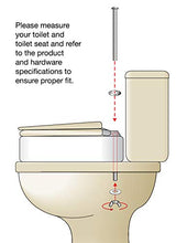 Load image into Gallery viewer, Essential Medical Supply Standard Bowl Round Toilet Seat Riser with 3.5" Rise - 17.5" x 13.5" x 3.5", Elevating and Raising Toilet Seat for Seniors, Adults and The Elderly with 300lb Weight Capacity
