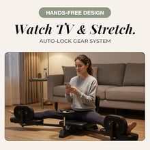 Load image into Gallery viewer, Vohala Heavy Duty Leg Stretcher, 400LBS Leg Stretch Machine, Steel Frame Equipment Splits Machine, Improve Flexibility Training Machine for Home Gym Split and Fitness (Black)
