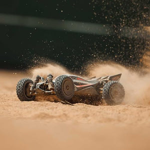 RC Car Typhon GROM 4X4 223S BLX BRUSHLESS Small Scale Buggy RTR (Battery and Charger Not Included) with DSC, Silver