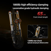 Load image into Gallery viewer, Electric Scooter Dual Braking E-ABS Disc Brake Urban Mobility with Dirt-Bike Aesthetics, Zero-Emission / 60V38AH Battery
