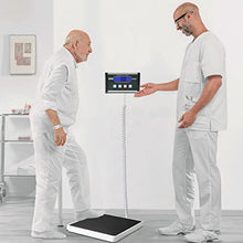 Load image into Gallery viewer, SIKE Digital Physician Scale, Medical Floor Scale for Body Weight, 550 lb Limit Professional Weight Scale, Portable Easy to Read Digital Display, Heavy Duty, Pound &amp; KG Settings, 12.5" x 12" Platform
