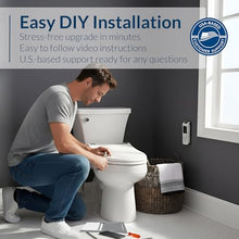 Load image into Gallery viewer, Bio Bidet BB2000 Bliss Electric Bidet Toilet Seat, Warm Water with Air Dryer, Heated Seat with Sensor and Slow Close Lid, Night Light, Remote Control, Elongated, White

