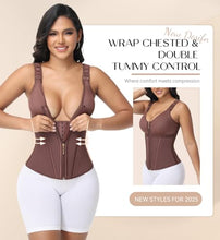 Load image into Gallery viewer, SHAPSHE Waist Trainer Corset for Women Tummy Control  Body Shaper Vest -Mocha XL
