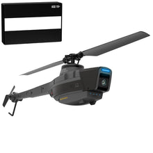 Load image into Gallery viewer, Scout Drone RC Helicopter, 2.4G 4CH Single Rotor Reconnaissance Military RC Aircraft with 1080P Wide-Angle Camera Gift for Adult
