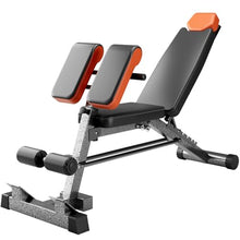 Load image into Gallery viewer, FITKS360 Roman Chair Hyperextension Bench-Adjustable Weight Bench 800LBS– Multi-Functional Full Body Workout Equipment: Hamstrings &amp; Lower Back – Foldable Multi-Purpose Workout Equipment for Home Gym
