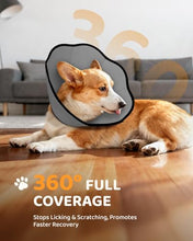 Load image into Gallery viewer, MIDOG Dog Cone Collar After Surgery, Soft Dog Cone Alternative to Stop Licking,Adjustable Elizabethan Recovery Cones for Small to Large Sized Dogs

