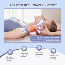 Load image into Gallery viewer, ALPHAY Cervical Neck Traction Device,Electric Air Pump with 3 Power Traction, Built-in 8 Airbag, Neck Pain Relief and Relaxation

