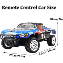 Load image into Gallery viewer, Two-Speed RC Truck for Adult, 1/10 Scale Gas Powered Rally Truck, 80KM/H High-Speed Off-Road RC Car
