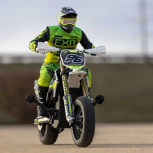 Load image into Gallery viewer, Losi Promoto-SM 1/4 Super Moto Motorcycle FXR White RTR with Battery.
