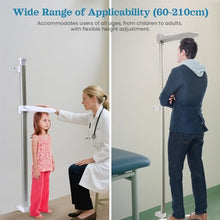 Load image into Gallery viewer, Wall Wall Mounted Height Measuring Rod – Portable Stadiometer 10–225 cm / 3.9–88.6 in – Height Measurement Tool for Kids &amp; Adults – Ideal for Home, Office, Nurse Station

