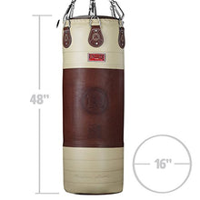 Load image into Gallery viewer, Ringside Heritage 90-pound Genuine Leather Boxing Punching Heavy Bag
