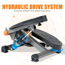 Load image into Gallery viewer, Mini Stair Stepper for Exercise at Home Stair Stepper with Resistance Bands Exercise Equipment for Home Stair Climber Stepper Machine for Home Gym Cardio Equipment for Full Body Workout
