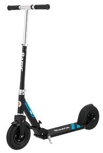 Kick Scooter for Kids Ages 8+ - Extra-Long Deck, 8" Pneumatic Rubber Wheels, Foldable, Anti-Rattle Handlebars, For Riders up to 220 lbs
