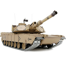 Load image into Gallery viewer, HengLong Modified Edition 1/16 2.4ghz Remote Control US M1A2 Abrams Tank Model(360-Degree Rotating Turret)
