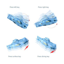 Load image into Gallery viewer, Mini RC Boat Toy Remote Control Tourist Submarine -Blue
