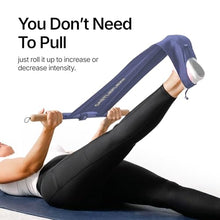 Load image into Gallery viewer, CastleFlexx Mobility and Full Body Strengthening Device | Non-Elastic Stretch Strap with Natural Premium Cork Handles for Stretching, Exercise, Physical Therapy, and Yoga
