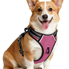 Load image into Gallery viewer, No Pull Dog Harness, No-Choke Soft Padded Reflective Dog Vest Harness with Front Clip &amp; Top Handle, 2 Quick-Release Buckles, Adjustable for Small Medium Large Dogs
