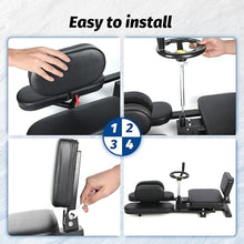 Load image into Gallery viewer, EVERYAMTE Leg Stretcher, Heavy Duty Steel Split Machine for Flexibility Training, 300LBS Leg Stretch Machine, Durable and Easy to Install Home Stretching Equipment, Improve Flexibilit
